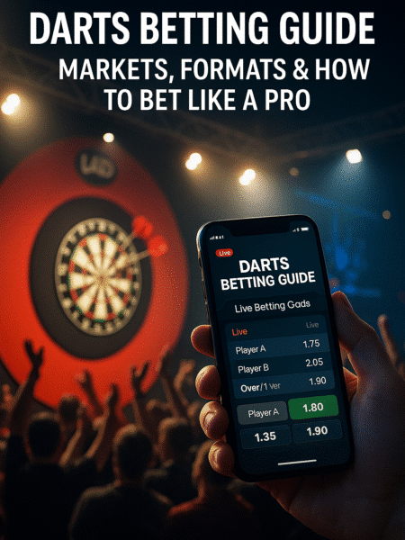 🎯 Darts Betting Guide – Markets, Formats and How to Bet Like a Pro