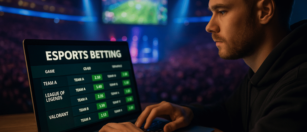 🎮 Esports Betting Explained – Markets, Odds & UK Safety Tips