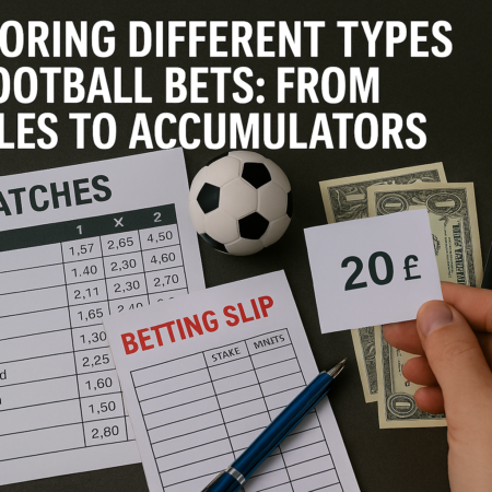 Types of Football Bets – From Singles to Accumulators, Explained for UK Punters